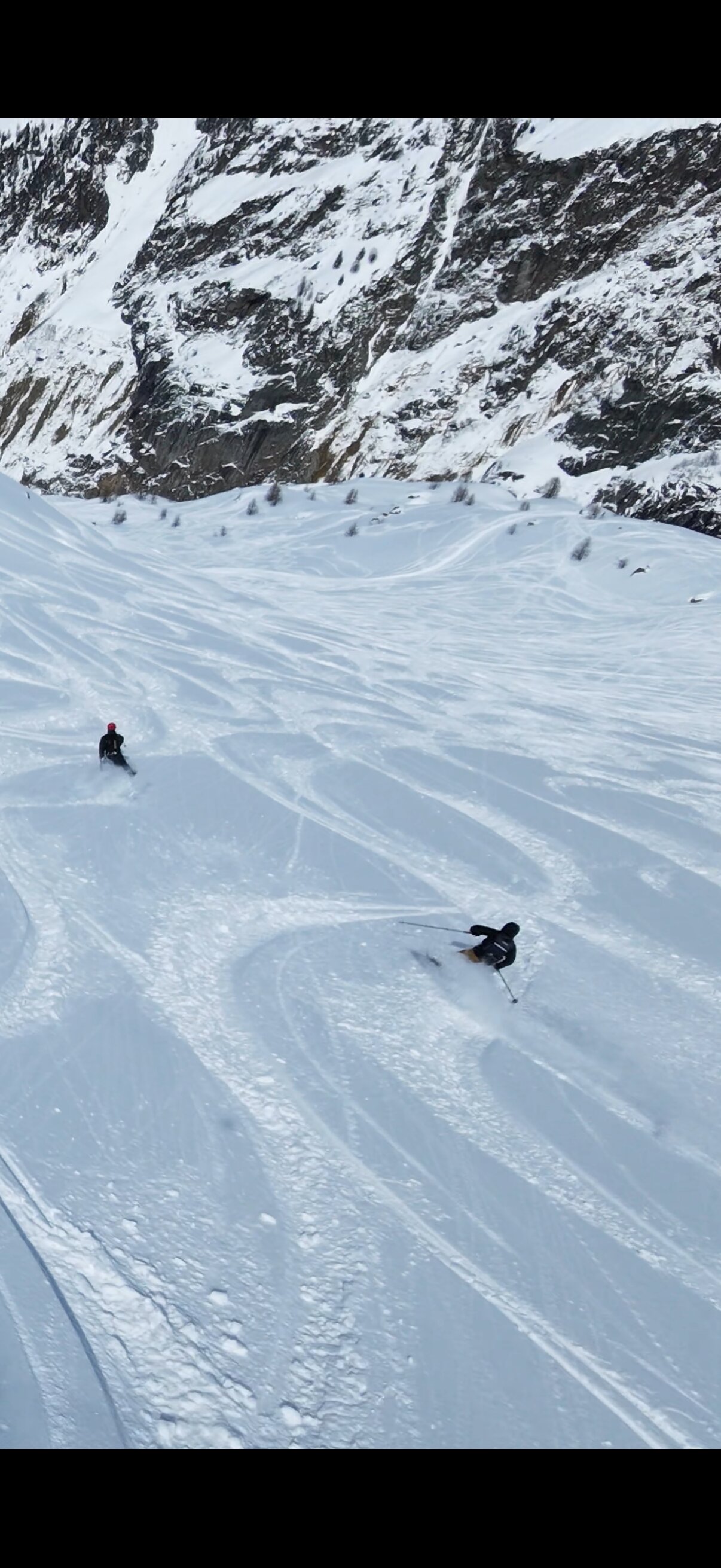 skiing